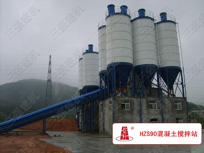HZS90混凝土攪拌站